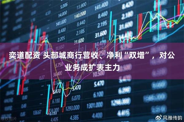 奕道配资 头部城商行营收、净利“双增”，对公业务成扩表主力